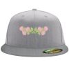 Flexfit 6210 Structured Flat Bill Fitted Hat Thumbnail