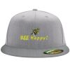 Flexfit 6210 Structured Flat Bill Fitted Hat Thumbnail