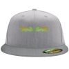 Flexfit 6210 Structured Flat Bill Fitted Hat Thumbnail