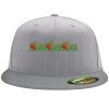 Flexfit 6210 Structured Flat Bill Fitted Hat Thumbnail
