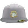 Flexfit 6210 Structured Flat Bill Fitted Hat Thumbnail