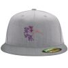 Flexfit 6210 Structured Flat Bill Fitted Hat Thumbnail