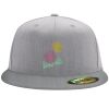 Flexfit 6210 Structured Flat Bill Fitted Hat Thumbnail