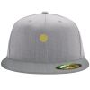 Flexfit 6210 Structured Flat Bill Fitted Hat Thumbnail