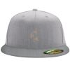 Flexfit 6210 Structured Flat Bill Fitted Hat Thumbnail