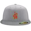 Flexfit 6210 Structured Flat Bill Fitted Hat Thumbnail