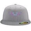 Flexfit 6210 Structured Flat Bill Fitted Hat Thumbnail