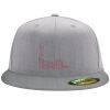 Flexfit 6210 Structured Flat Bill Fitted Hat Thumbnail