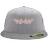 Flexfit 6210 Structured Flat Bill Fitted Hat Thumbnail
