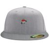 Flexfit 6210 Structured Flat Bill Fitted Hat Thumbnail
