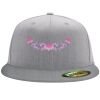 Flexfit 6210 Structured Flat Bill Fitted Hat Thumbnail