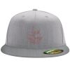 Flexfit 6210 Structured Flat Bill Fitted Hat Thumbnail