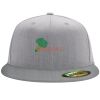 Flexfit 6210 Structured Flat Bill Fitted Hat Thumbnail