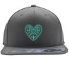 Flexfit 110F Structured Flat Bill Snapback Hat Thumbnail