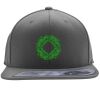 Flexfit 110F Structured Flat Bill Snapback Hat Thumbnail